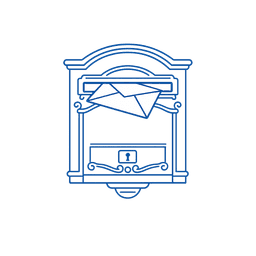 Illustration d’une boîte aux lettres